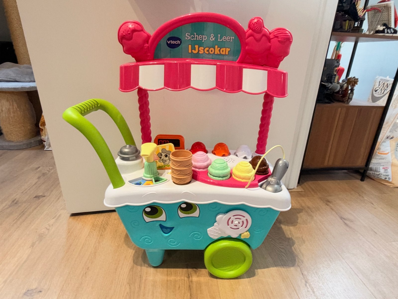VTech Schep & Leer IJscokar - Interactief Speelgoed, Ophalen, Zo goed als nieuw, Jongen of Meisje
