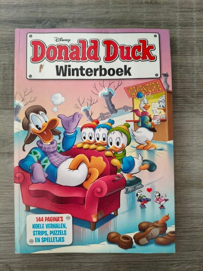 Donald Duck winterboek ( Editie 2017 / 2018 ), Eén stripboek, Ophalen of Verzenden, Gelezen