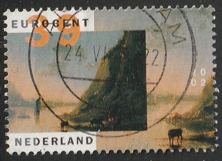 Nederland 2002 2090 Albert Cuyp, Gest, Ophalen of Verzenden, Na 1940, Gestempeld