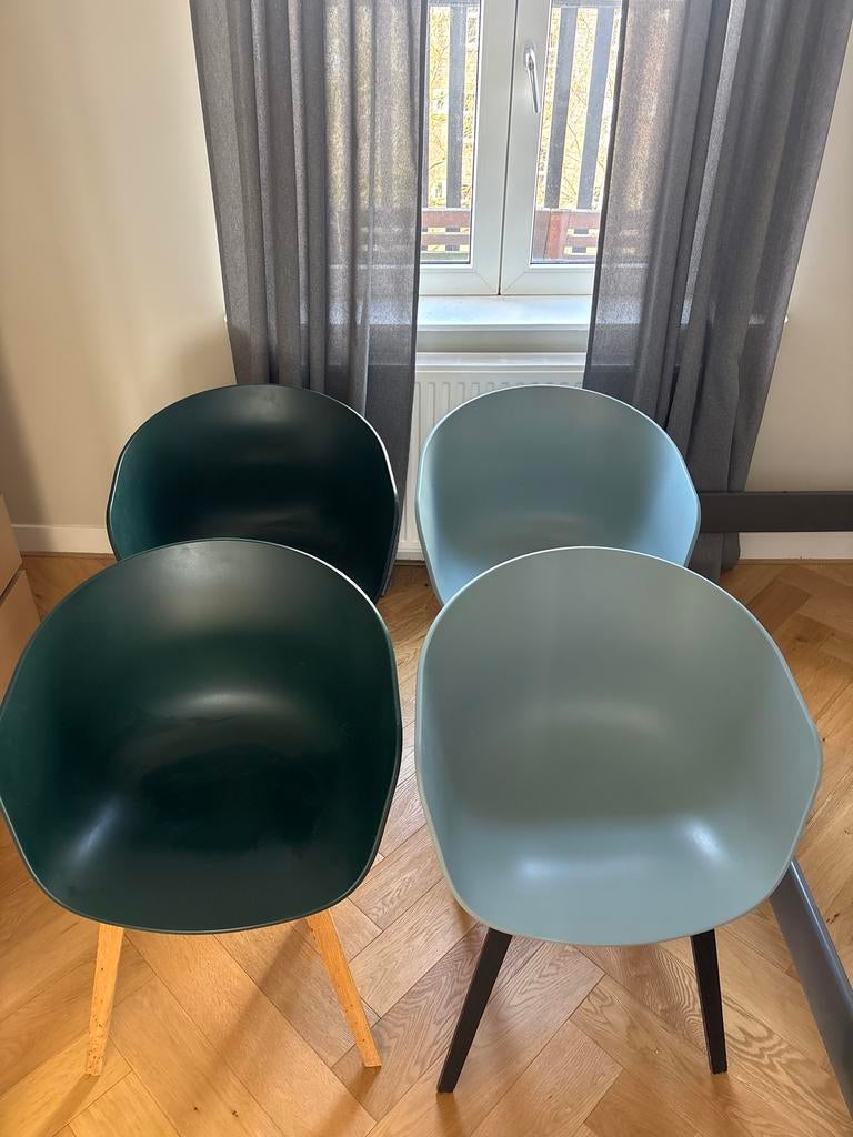 Hay About A Chair AAC 22 stoelen, Huis en Inrichting, Stoelen, Ophalen, Gebruikt, Overige kleuren, Vier