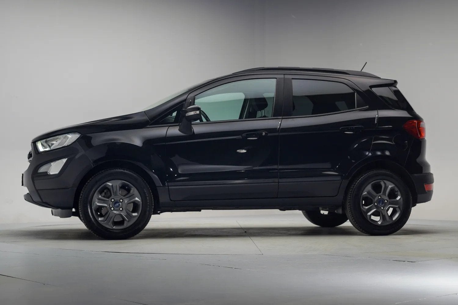 Ford EcoSport 1.0 EcoBoost Trend Ultimate [ Navi Apple/Andro, Auto's, 125 pk, Gebruikt, Ecosport, Zwart