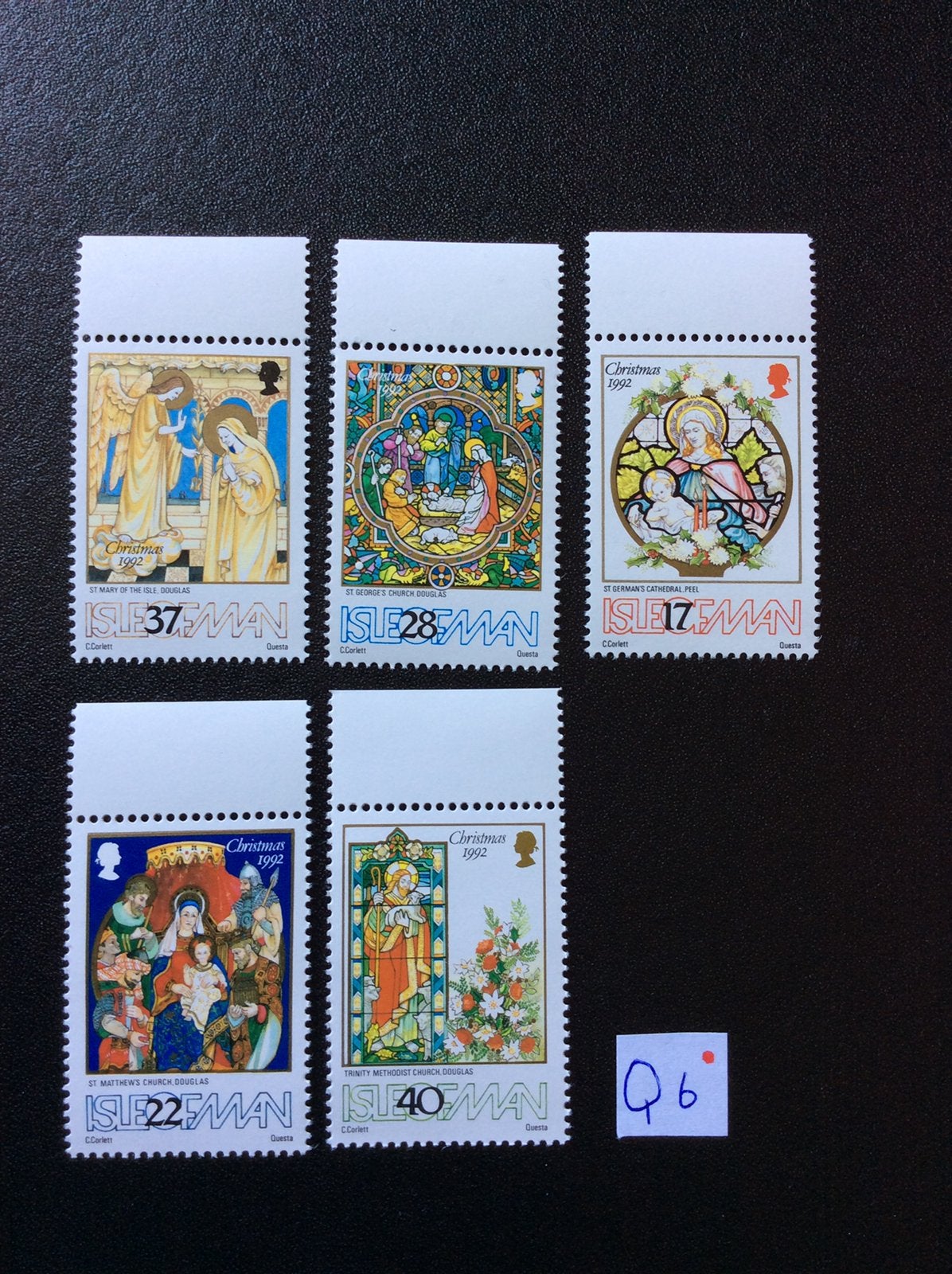 Isle of Man postzegels 1992 pfr Mi 524/7, Ophalen of Verzenden, Postfris