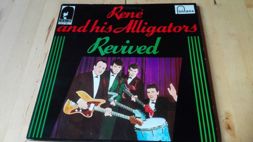 lp René And His Alligators Revived. ( Surf Rock ), Ophalen of Verzenden, Gebruikt, 12 inch, Overige genres