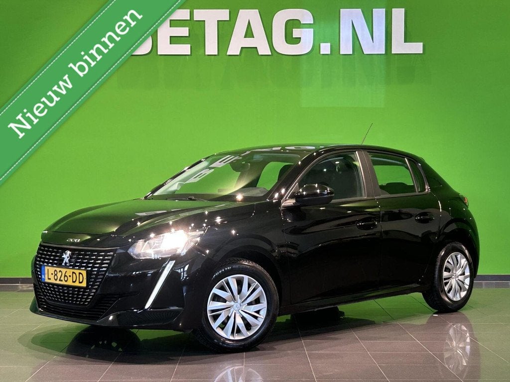 Peugeot 208 1.2 | Airco |, Auto's, Voorwielaandrijving, Euro 6, 1199 cc, Zwart