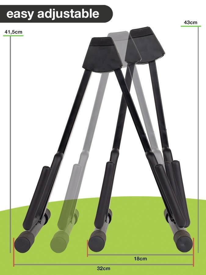 Boston GS-283-A stand Half opvouwbare standaard, Gitaar, Instrumentstandaard, ., Nieuw