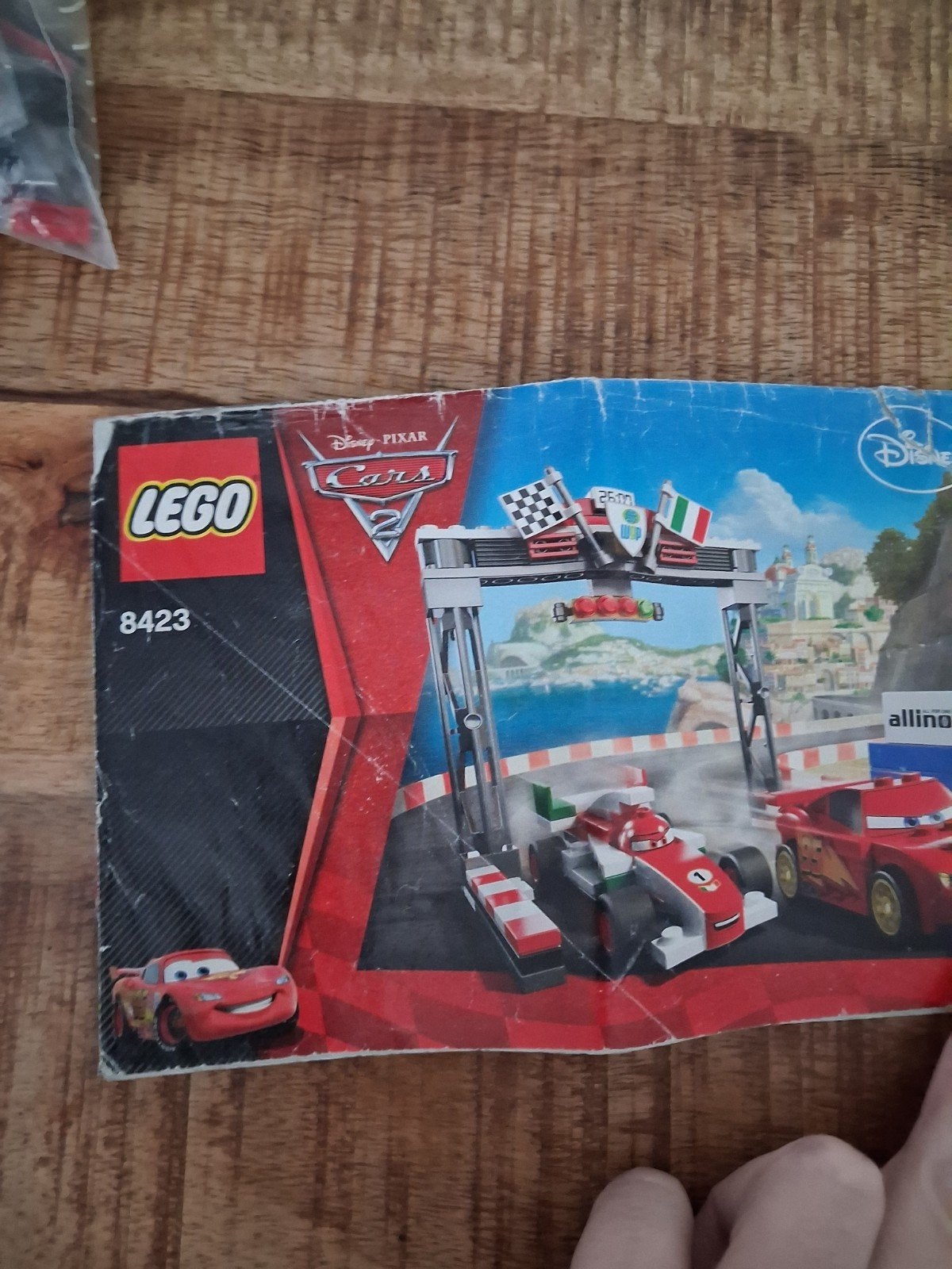 Lego Cars 2 Set 8423 - Wereldkampioenschap Grand Prix, Gebruikt, Overige thema's, Lego, Ophalen of Verzenden