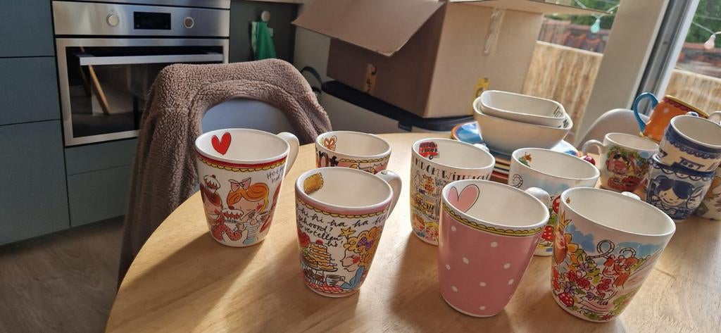 Blond Amsterdam Servies - Diverse items, Huis en Inrichting, Gebruikt, Blond Amsterdam, Ophalen of Verzenden, Kop(pen) en/of Schotel(s)