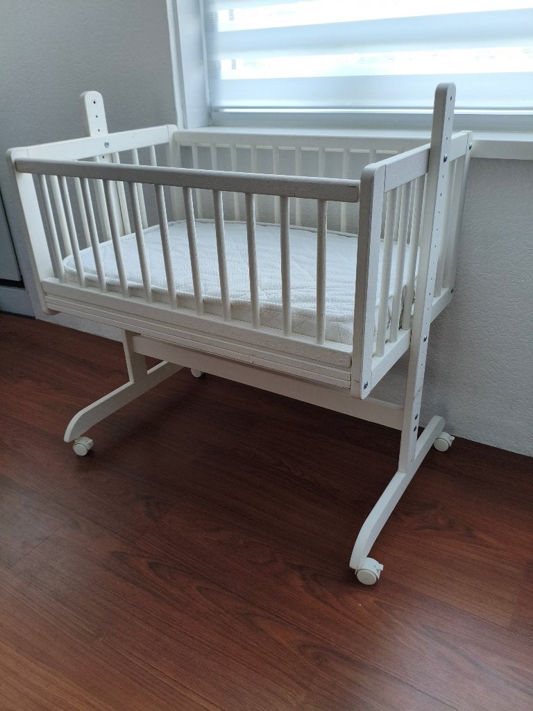 CO-SLEEPER / AANSCHUIFBED (Verstelbaar) incl. Matras, Ophalen, Zo goed als nieuw, Wieg