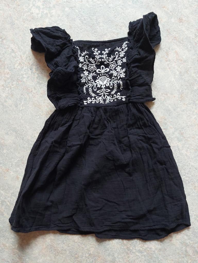 zwarte jurk nieuw, Kinderen en Baby's, Kinderkleding | Maat 110, Ophalen, Nieuw, Meisje, Jurk of Rok