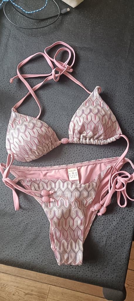 Hunkemöller bikini, maat M, zo goed als nieuw, Ophalen of Verzenden, Zo goed als nieuw, Roze, Bikini