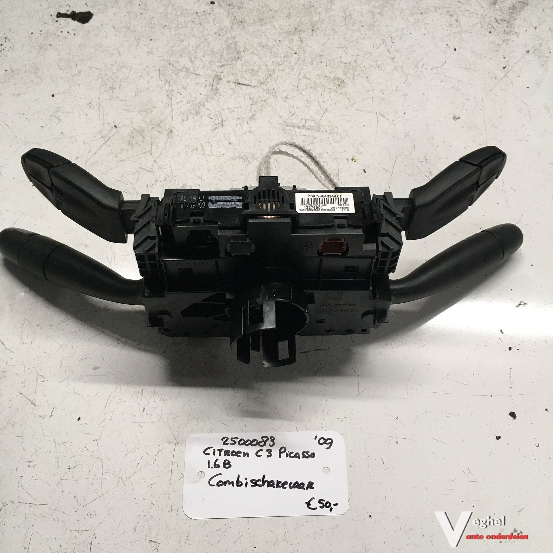 Citroen C3 Picasso 1.6 B 2009 2500083   Stuurkolom Combischa, Auto-onderdelen, Dashboard en Schakelaars, Gebruikt, -, -, Ophalen of Verzenden
