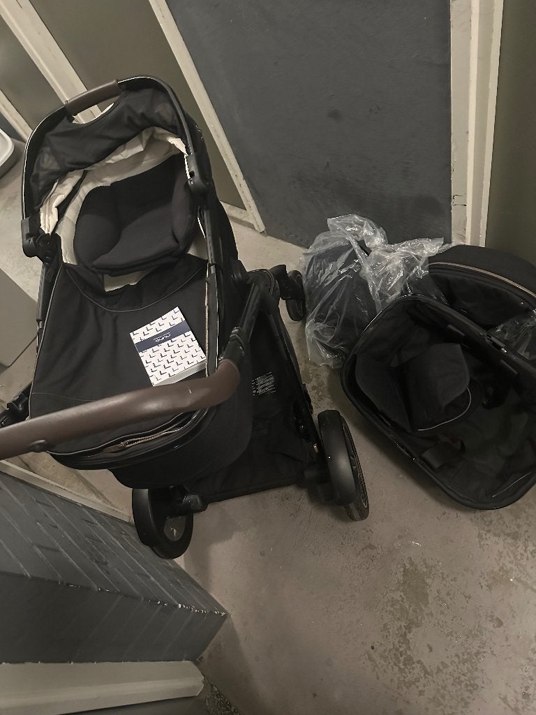 Nuna demi grow riveted complete set, Ophalen, Zo goed als nieuw, Kinderwagen, Overige merken