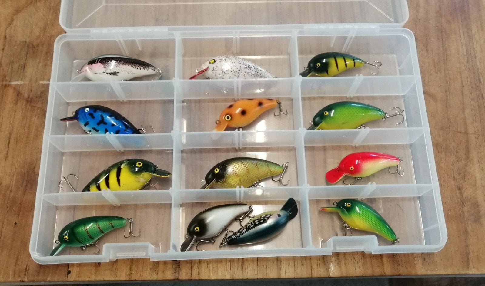 Tacklebox met 13x Big S en Midi S pluggen, Ophalen, Gebruikt, Overige typen