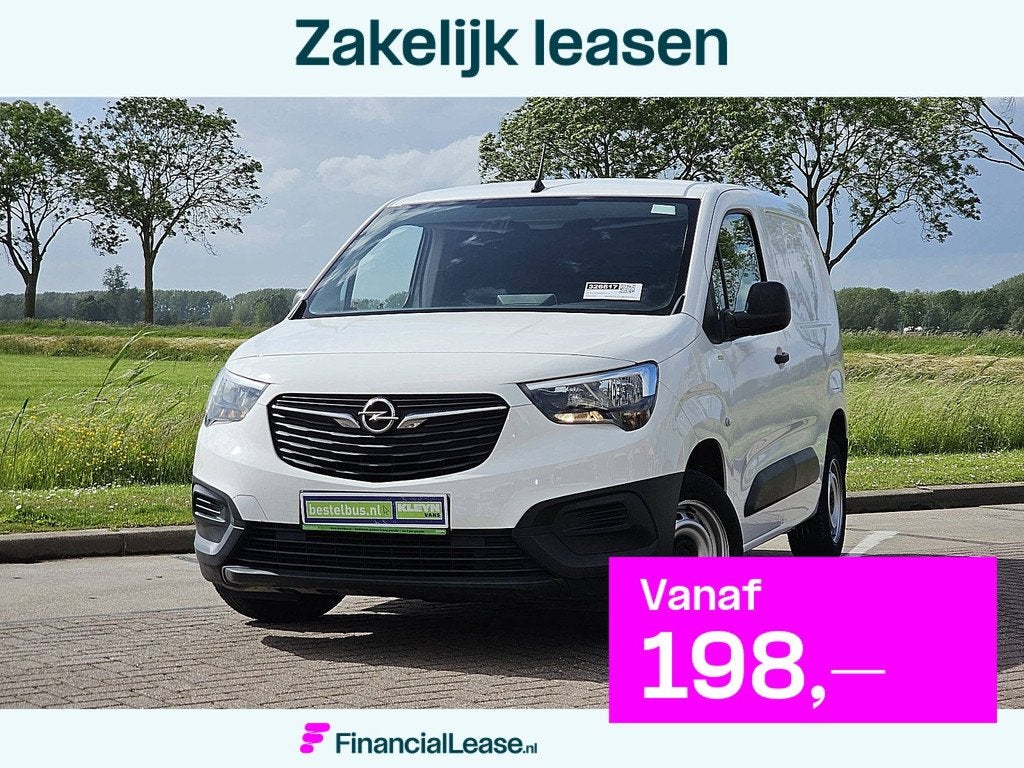 OPEL COMBO 1.5 l1 navi airco nap ac, Gebruikt, Euro 6, 1337 kg, Wit