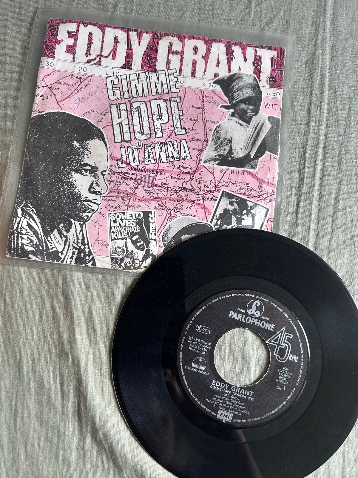 Eddy Grant - Gimme Hope Jo'anna (Vinyl Single), 7 inch, Ophalen of Verzenden, Zo goed als nieuw, Pop