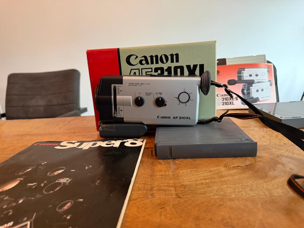 ‼️Uniek‼️ Canon AF310XL Super 8 Filmcamera, Audio, Tv en Foto, Videocamera's Analoog, Ophalen, 8mm