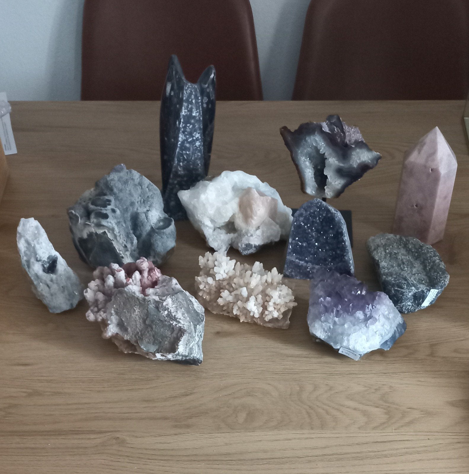Set grote mineralen, Ophalen of Verzenden, Mineraal