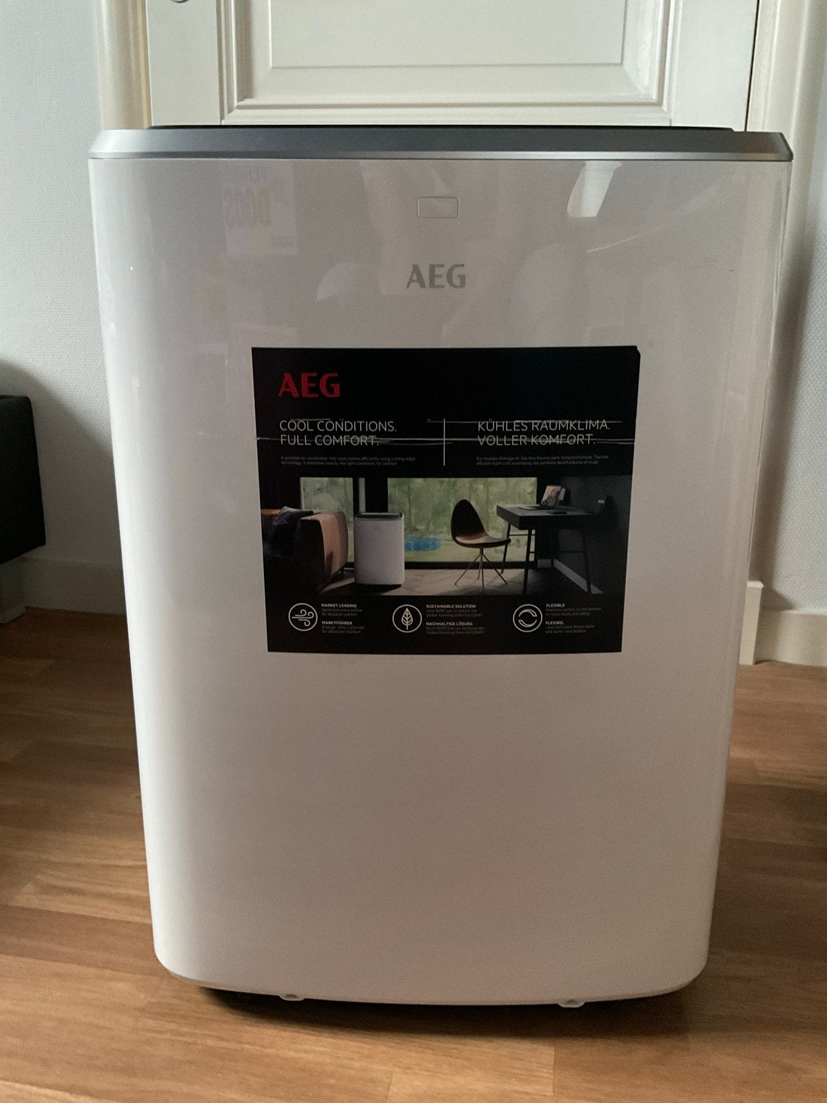 AEG Mobiele Airco - Koelen, Ontvochtigen, Ventileren, Witgoed en Apparatuur, Minder dan 60 m³, Timer, 3 snelheden of meer, Ophalen of Verzenden