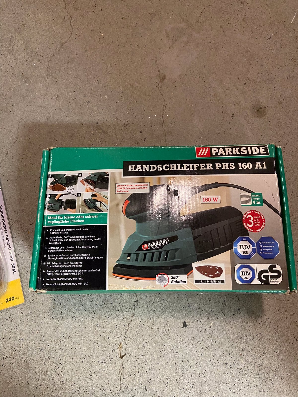 Schuurmachine, Ophalen, Zo goed als nieuw, Minder dan 600 watt, Vlakschuurmachine