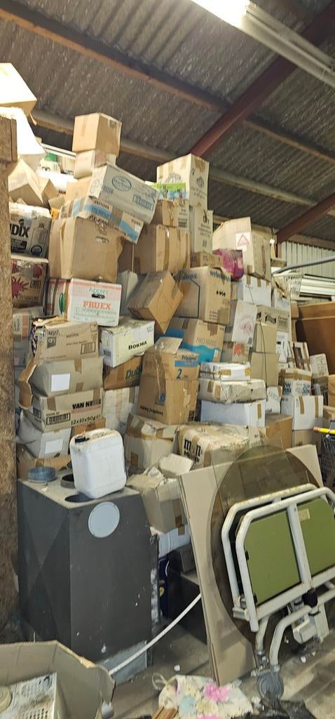 Rommelmarkt spullen, Ophalen