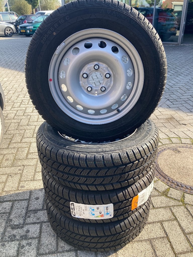 Originele Mercedes V-Klasse Vito Viano winterwielen 16 inch, Ophalen, Bestelwagen, 16 inch, Banden en Velgen