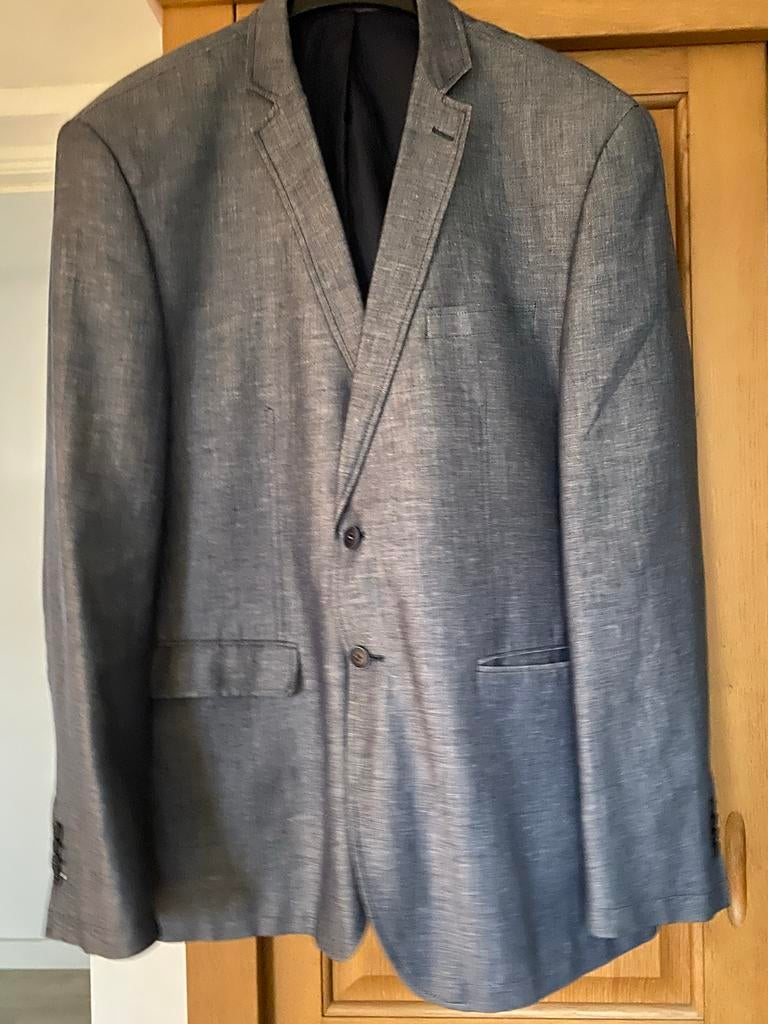 Blazer LUIGI maat 52/54 - Zeer Goede Staat, Kleding | Heren, Ophalen of Verzenden, Zo goed als nieuw, Maat 52/54 (L), Grijs