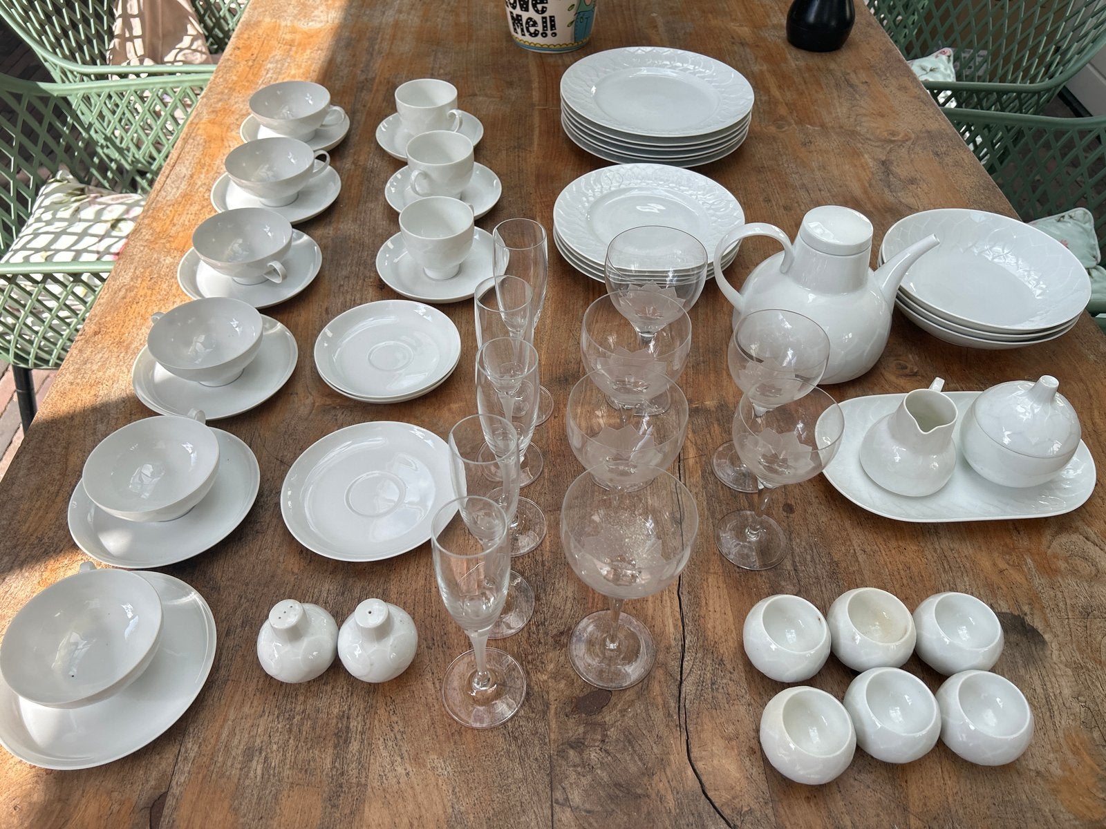 Rosenthal servies Lotus - Compleet servies, Overige merken, Vintage, Ophalen of Verzenden, Zo goed als nieuw