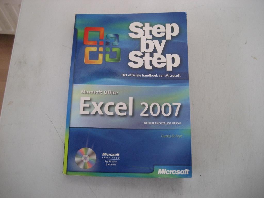 microsoft office excel 2007 boek en cd, Ophalen, Gebruikt, Excel