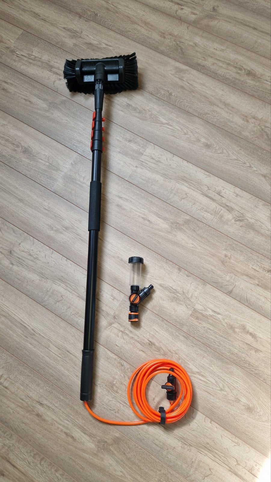 Ferm telescoop wasborstel 6 meter *NIEUW*, Ophalen of Verzenden, Nieuw