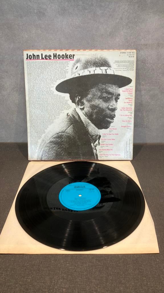 John Lee Hooker.   Blues Collection, Cd's en Dvd's, 1960 tot 1980, Gebruikt, Ophalen of Verzenden, Inclusief binnenhoes