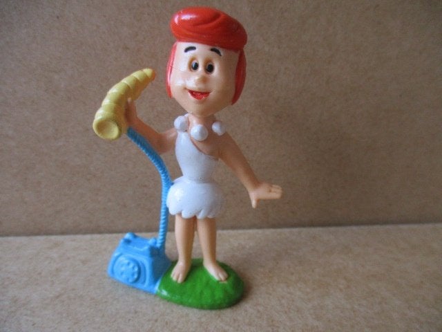 adv10677 flintstones wilma poppetje 2, Ophalen, Overige figuren, Gebruikt, Beeldje of Figuurtje