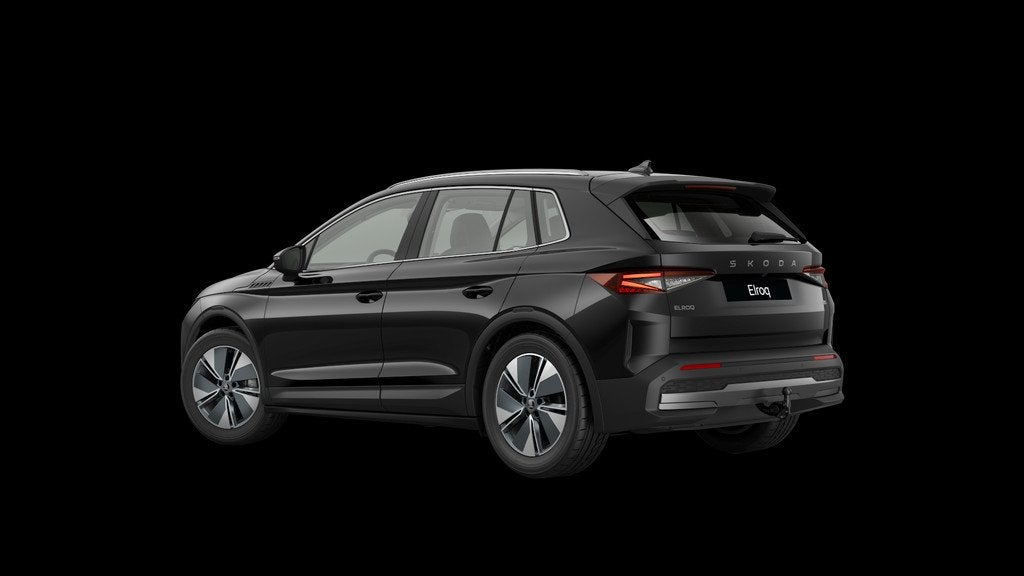 Skoda Elroq 85 Tour Edition 286pk | Velgen 19'' | Trekhaak U, Auto's, Skoda, Automaat, 12 maanden, Leder en Stof, Zwart