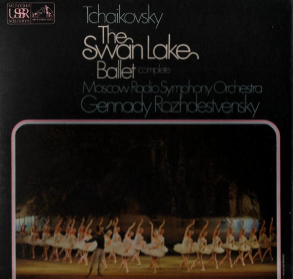 Tchaikovsky Rozhdestvensky–The Swan Lake Ballet 3LP BOX, Cd's en Dvd's, Vinyl | Klassiek, Kamermuziek, Ophalen of Verzenden, Zo goed als nieuw