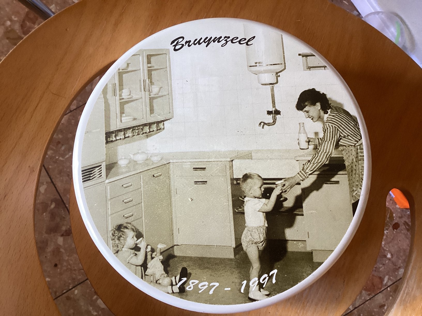 Bruynzeel Keuken trommel // 1897-1997, Ophalen of Verzenden