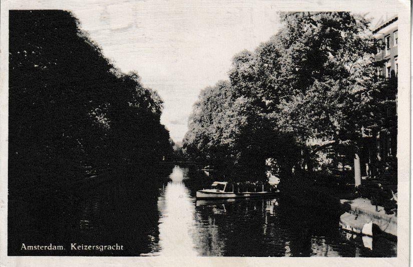 AMSTERDAM - KEIZERSGRACHT, Ophalen of Verzenden, 1940 tot 1960, Ongelopen, Noord-Holland