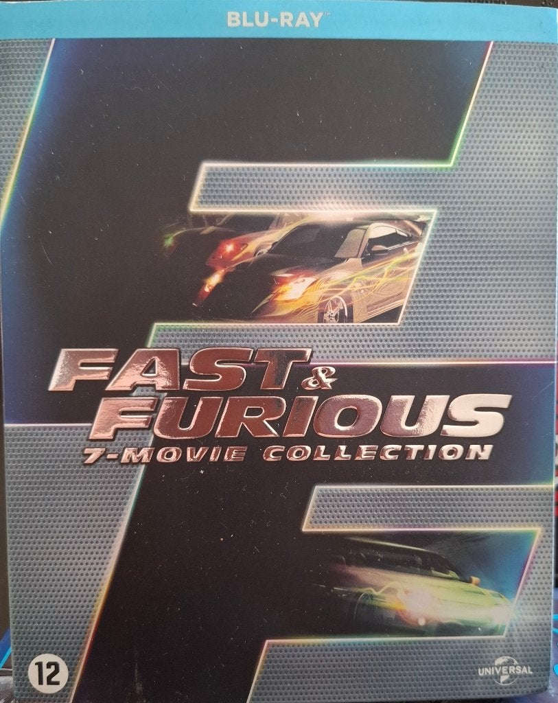 Fast & Furious 7-Movie Collection Blu-ray KRASVRIJ, Universal City, CA 91608, USA, Engels, Nederlands, Boxset