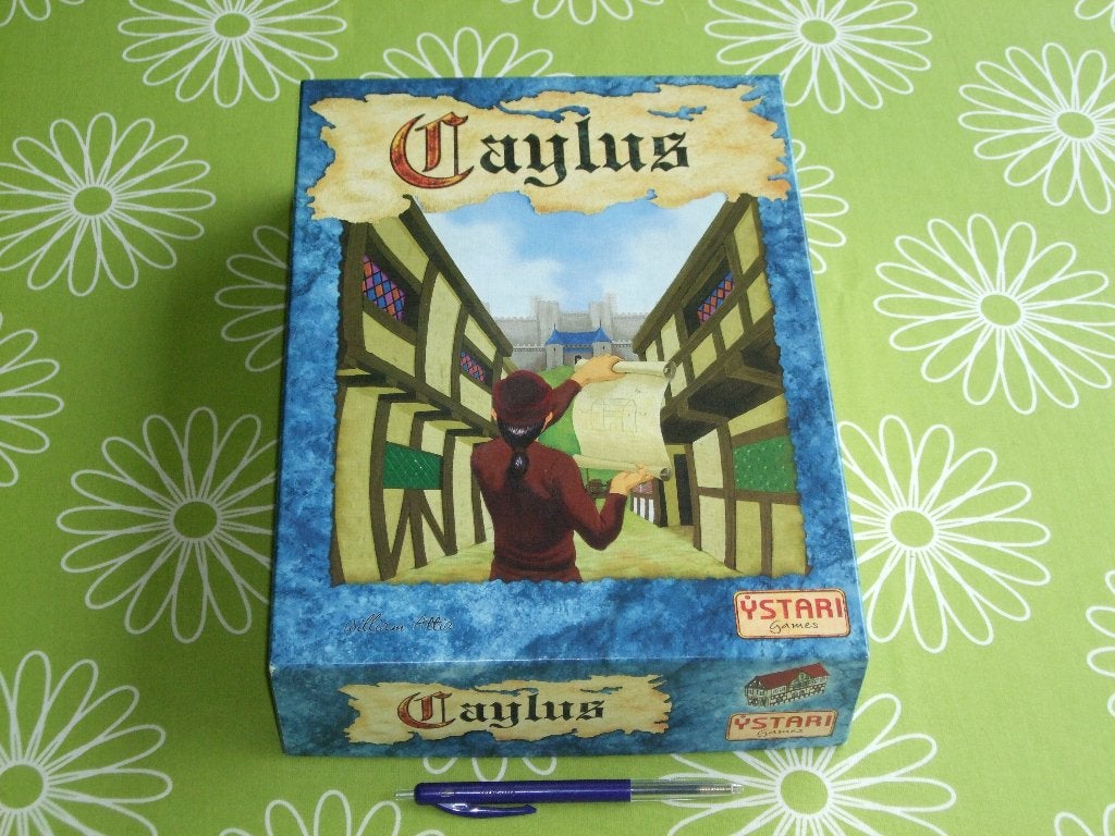 Caylus een Engels / Frans strategisch bordspel, Vijf spelers of meer, Ophalen of Verzenden, Zo goed als nieuw
