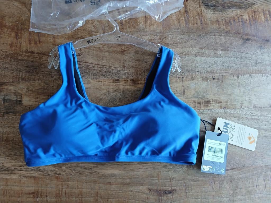 Nieuwe zwemtop maat 164, Kinderen en Baby's, Kinderkleding | Kinder-zwemkleding, Cruz, Meisje, Bikinitopje, Nieuw