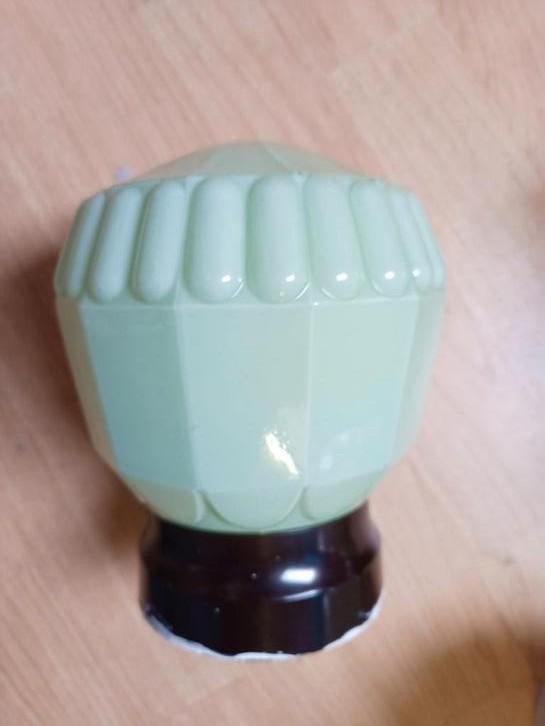 Zeldzame jaren 30 Thabur plafondlamp top staat Art Deco., Ophalen of Verzenden, Zo goed als nieuw, Glas, Art Deco, BAUHAUS