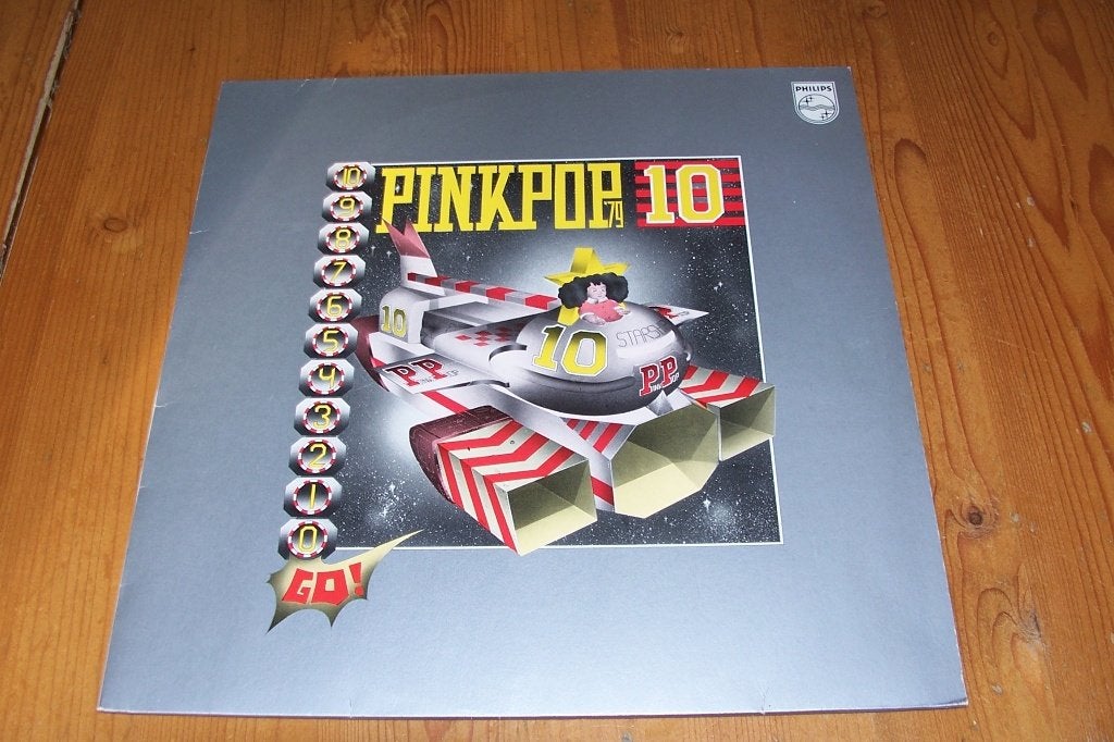 10 jaar pinkpop lp, LP, Gebruikt, Pop, Ophalen of Verzenden