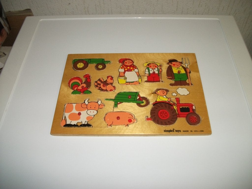 Puzzel simplex 10 delig, Ophalen of Verzenden, Gebruikt