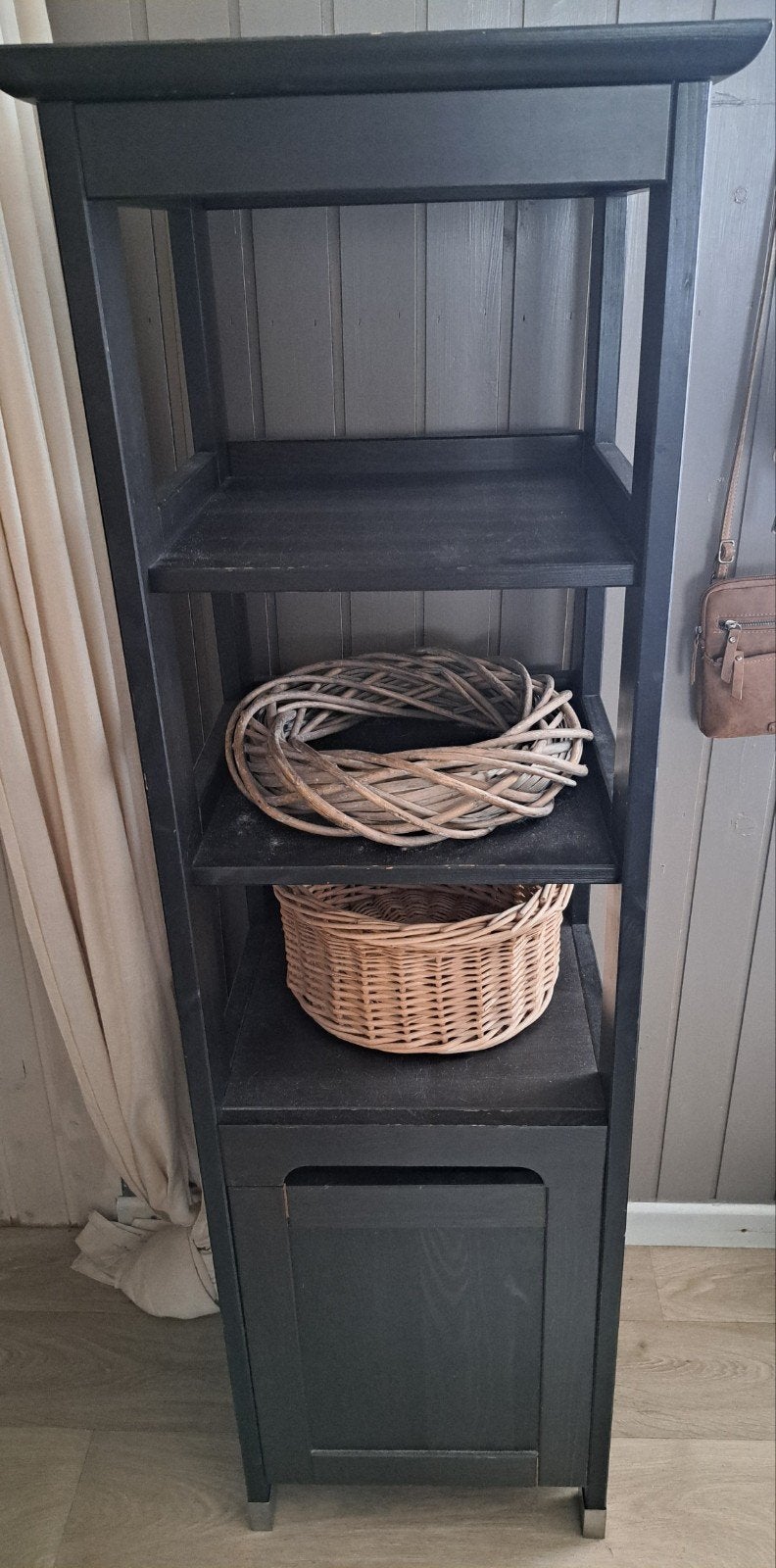Ikea Freden zwarte houten kast, Ophalen of Verzenden, Zo goed als nieuw