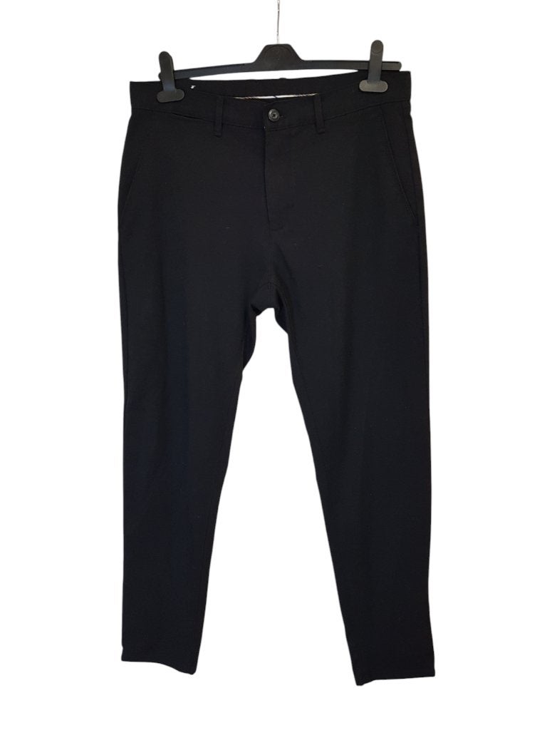 Mooie zwarte ZARA MAN stretch pant maat 40/31. ZGAN!, Verzenden, Zwart, Zo goed als nieuw, Zara Man