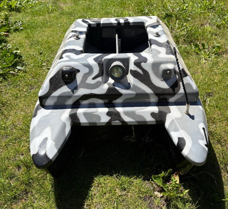 Voerboot met fishfinder en afstandsbediening, Ophalen of Verzenden, Gebruikt, Overige typen