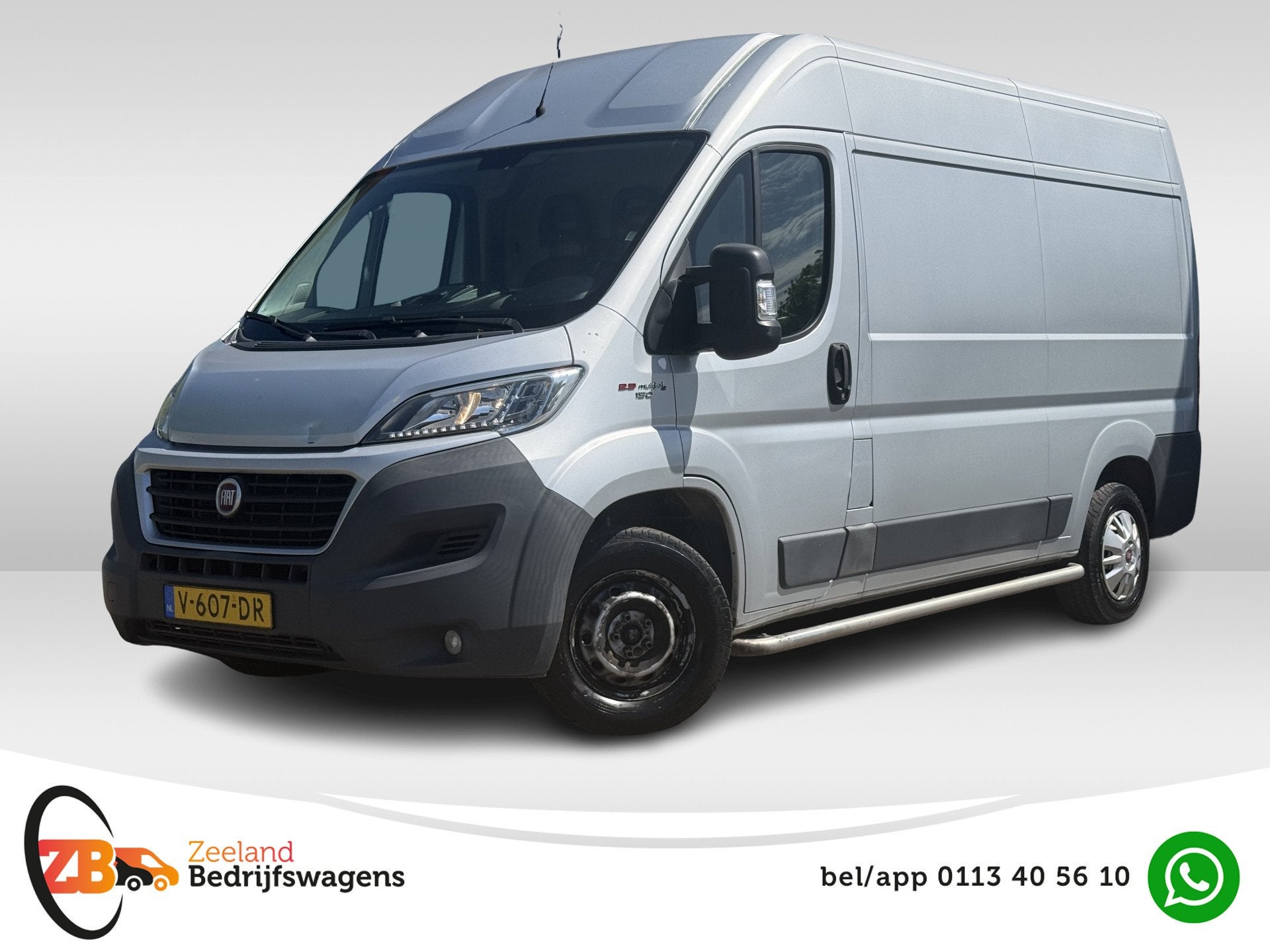 Fiat Ducato 30 2.3 MultiJet L2H2 | NL-auto | 1e Eig | Camera, Auto's, Voorwielaandrijving, Gebruikt, Origineel Nederlands, Zilver of Grijs