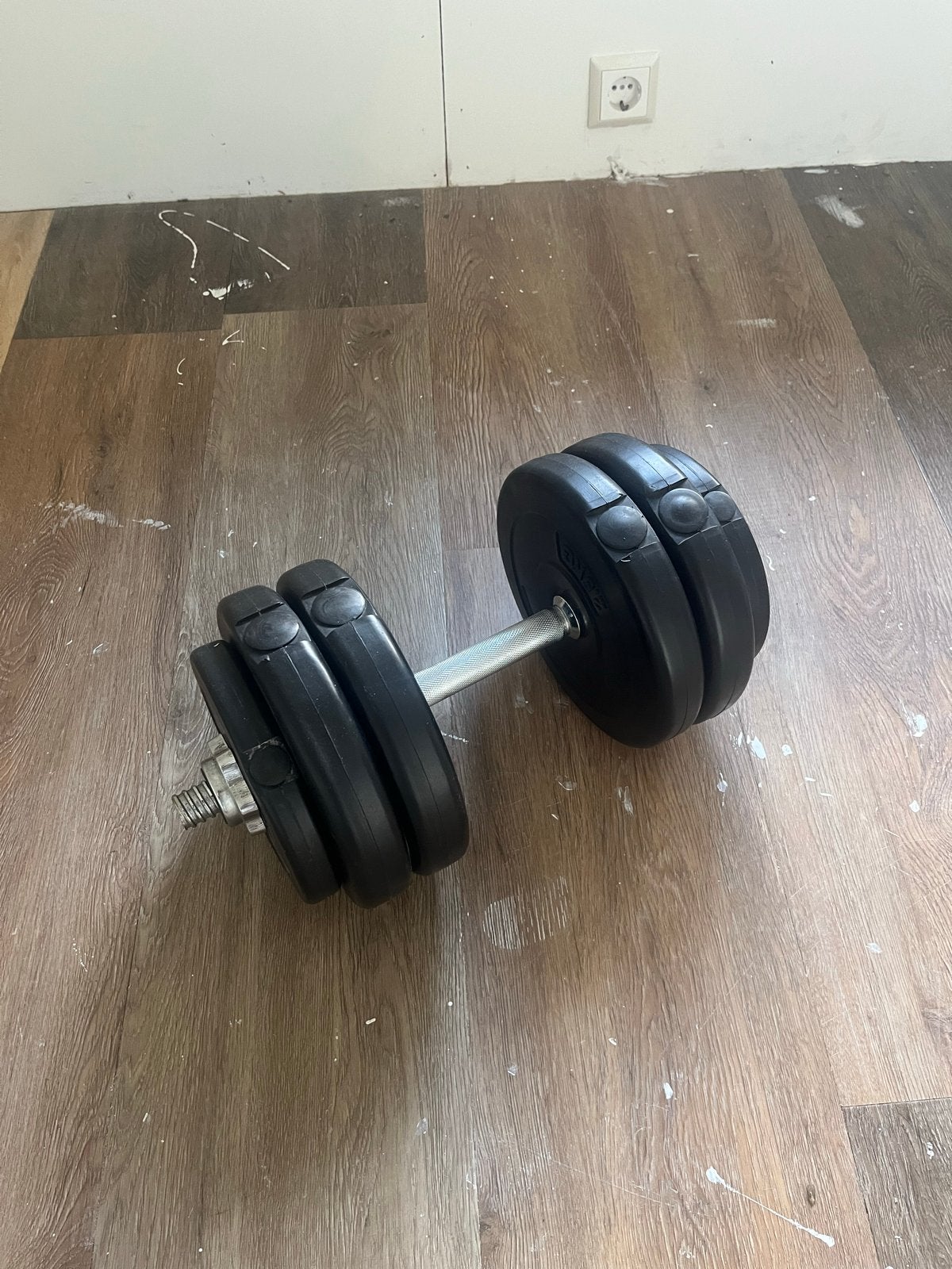 Verstelbare dumbell met toebehoren, Ophalen, Zo goed als nieuw, Armen, Halterset