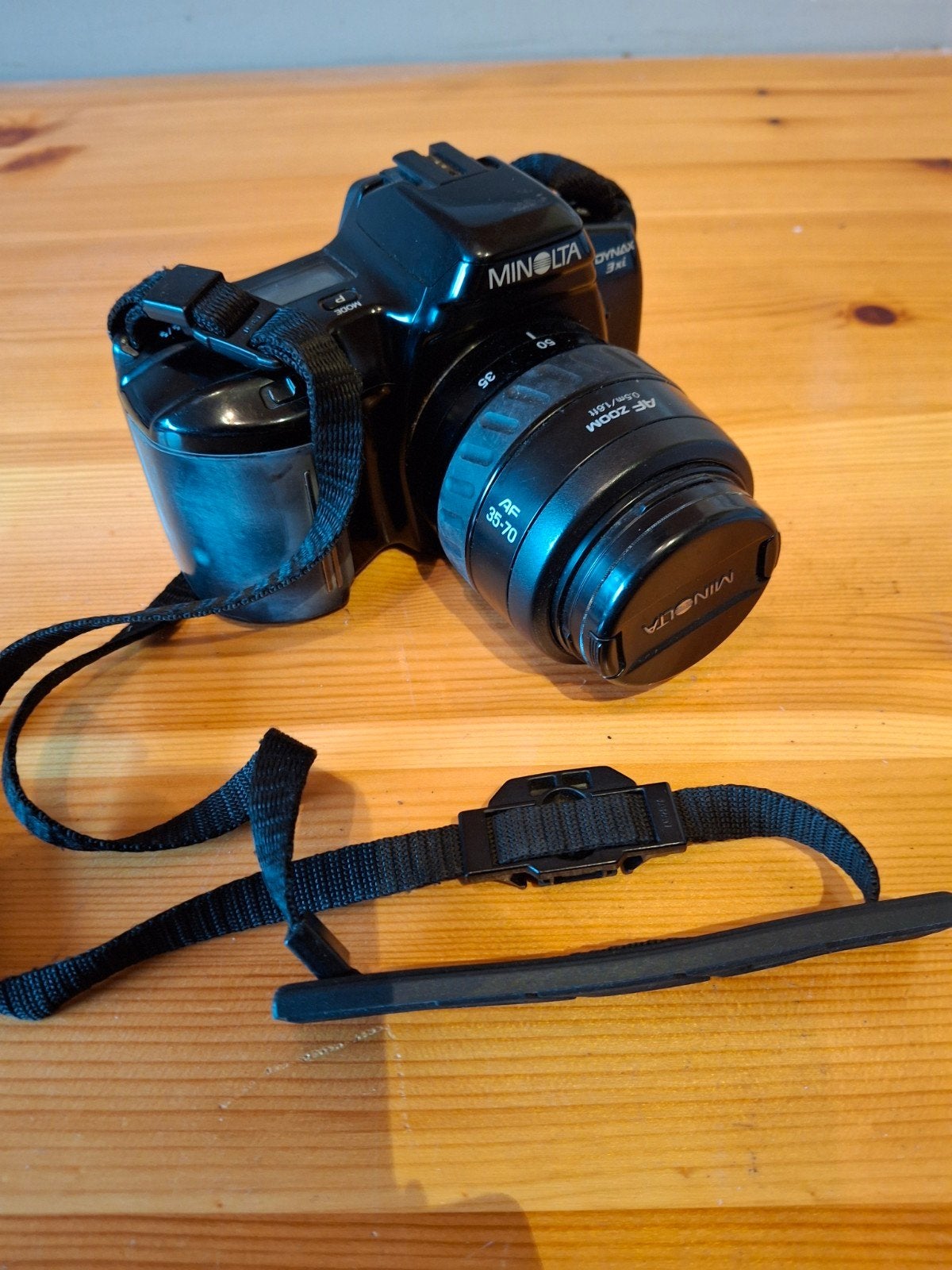 Minolta Dynax 3xi Spiegelreflexcamera met AF Zoom lens, Ophalen of Verzenden, Gebruikt, Spiegelreflex, Minolta