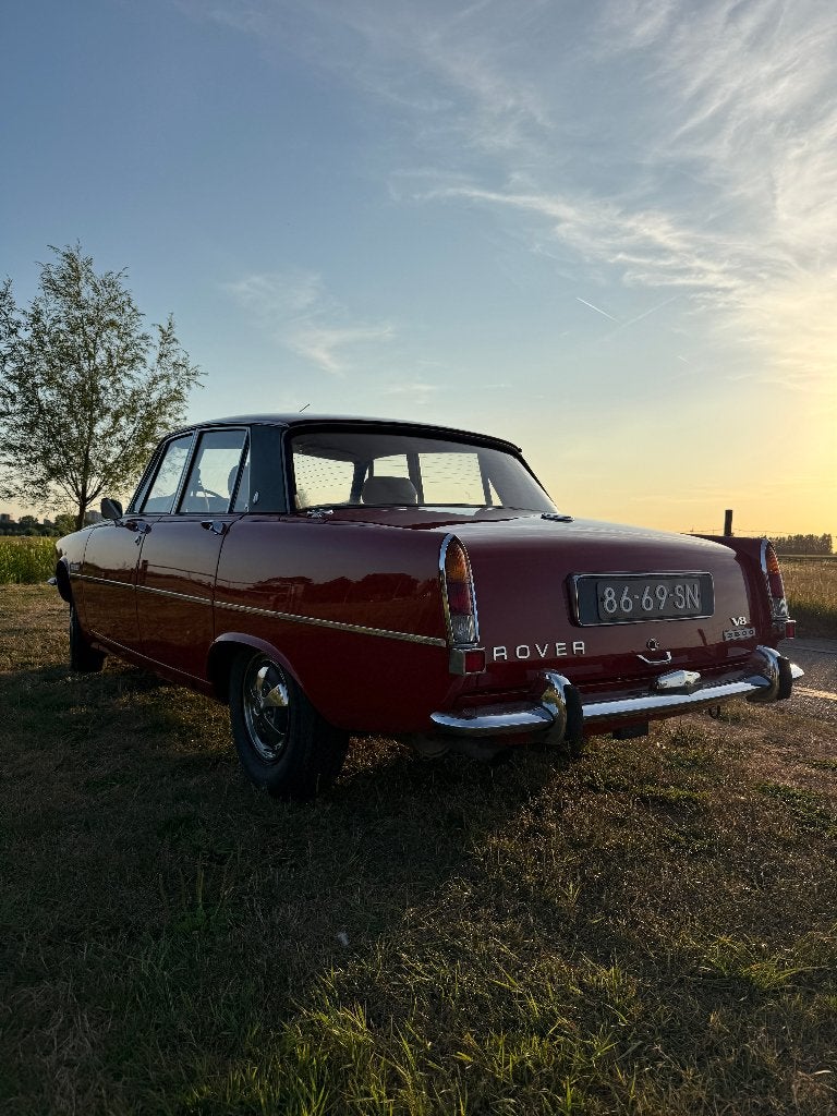 Prachtige oldtimer Rover 3500 3.5 AUT uit 1971, foto 7