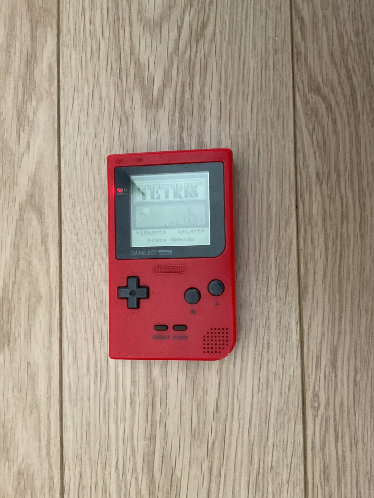 Nintendo Game Boy pocket met Tetris in org doorzichtige case, Puzzel en Educatief, Gebruikt, 1 speler, Ophalen of Verzenden