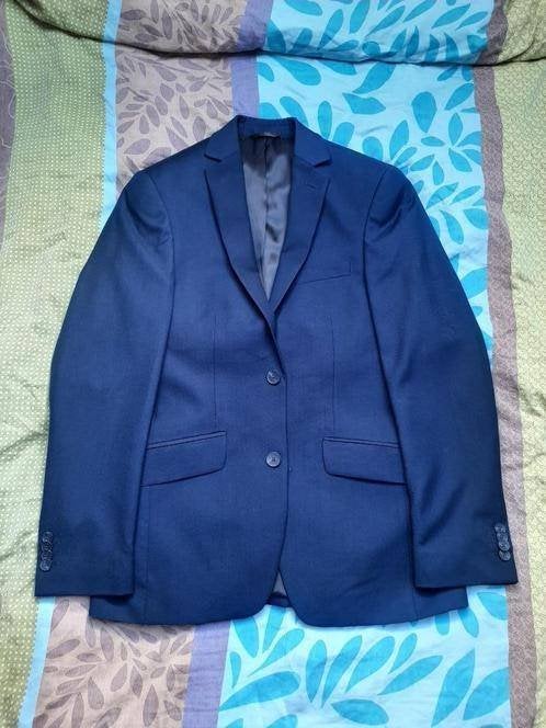 Blauw pak / kostuum, Ophalen of Verzenden, Zo goed als nieuw, Maat 46/48 (XL) of groter, Blauw